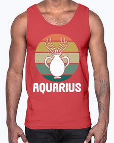 aquarius 78#- aquarius- Cotton Tank