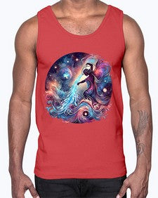aquarius 79#- aquarius- Cotton Tank