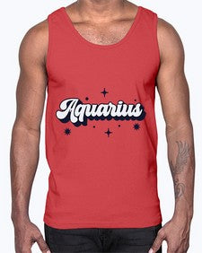 aquarius 82#- aquarius- Cotton Tank