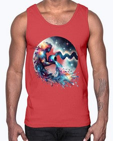 aquarius 88#- aquarius- Cotton Tank