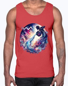 aquarius 89#- aquarius- Cotton Tank