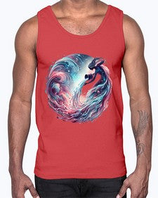 aquarius 91#- aquarius- Cotton Tank