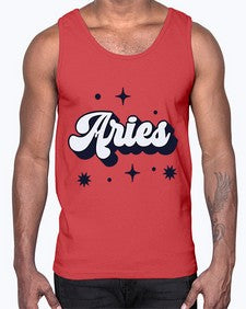 aries 133#- aries- Cotton Tank