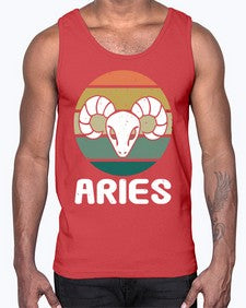 aries 134#- aries- Cotton Tank