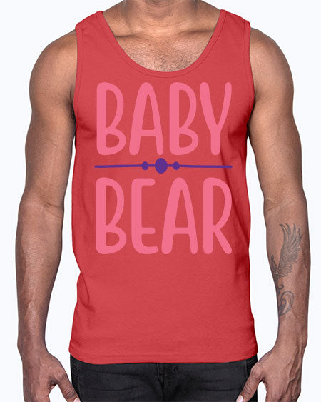 baby bear 15#- bears - animals- Cotton Tank