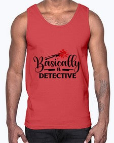 basically a detective 248#- true crime- Cotton Tank