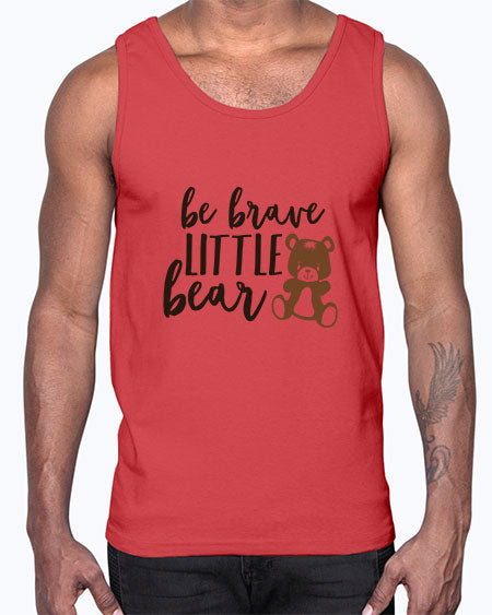 be brave little bear png 29#- bears - animals- Cotton Tank