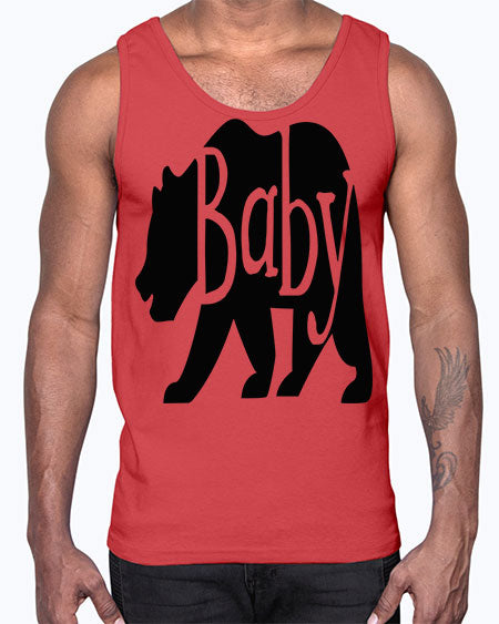 bearbear 49#- bears - animals- Cotton Tank