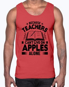 because teacher 19#- teacher- Cotton Tank