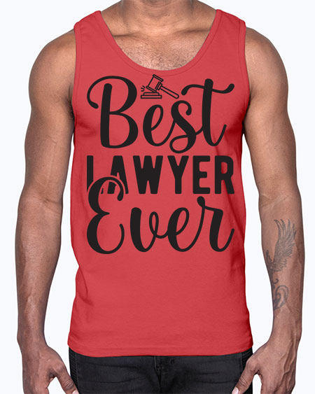 best lawyer ever 613#- lawyer- Cotton Tank