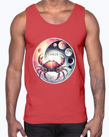 cancer 166#- cancer- Cotton Tank