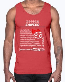 cancer 175#- cancer- Cotton Tank