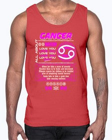 cancer 176#- cancer- Cotton Tank