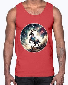 capricorn 202#- capricorn- Cotton Tank