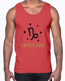 capricorn 206#- capricorn- Cotton Tank