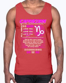 capricorn 208#- capricorn- Cotton Tank