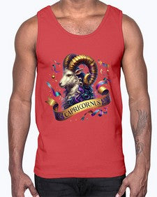 capricorn 209#- capricorn- Cotton Tank