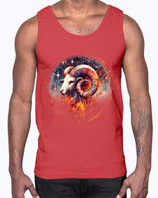 capricorn 214#- capricorn- Cotton Tank