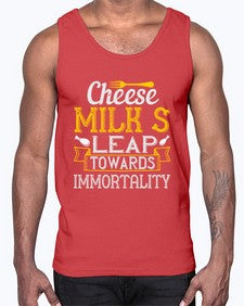 cheesemilks leap towards immortality 87#- cooking- Cotton Tank