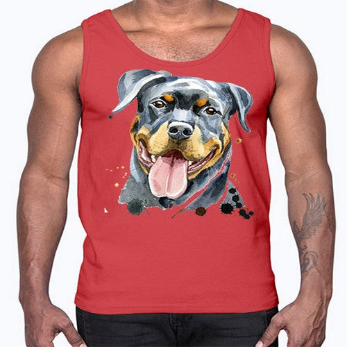 dog 109#- dogs- Cotton Tank