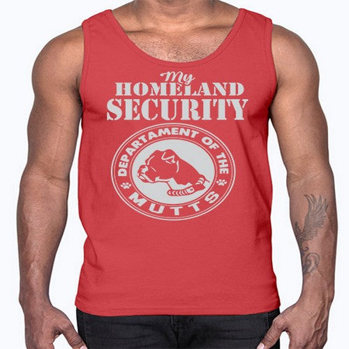 dog 117#- dogs- Cotton Tank