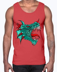 dragon 174#- dragon- Cotton Tank