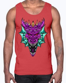 dragon 175#- dragon- Cotton Tank