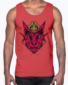 dragon 182#- dragon- Cotton Tank