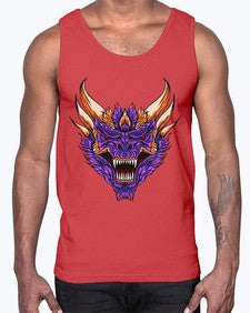dragon 183#- dragon- Cotton Tank