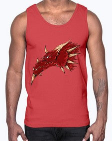 dragon 185#- dragon- Cotton Tank