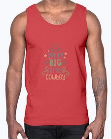 dream big little cowboy 408#- western- Cotton Tank