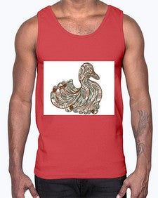ethnic duck 420#- mandala- Cotton Tank