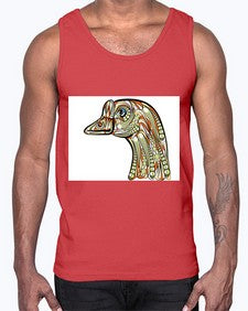 ethnic geese 424#- mandala- Cotton Tank