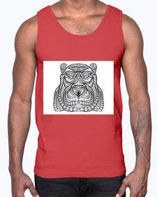ethnic hippo 426#- mandala- Cotton Tank