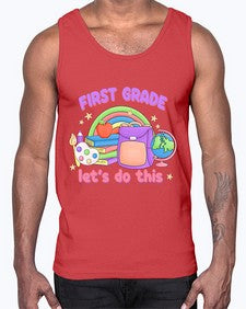 first Grade Lets Do This 144#- first grade- Cotton Tank