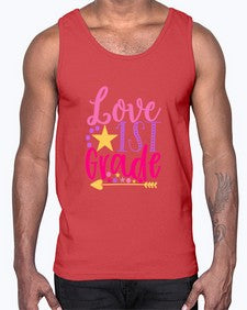 first Grade Love 148#- first grade- Cotton Tank