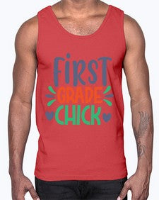 first grade divaaaa 131#- first grade- Cotton Tank