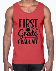 first grade graduate 138#- first grade- Cotton Tank