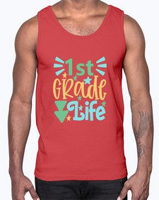 first grade life 146#- first grade- Cotton Tank