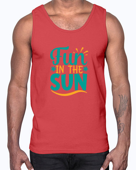 fun in the sun Style 103#- summer- Cotton Tank