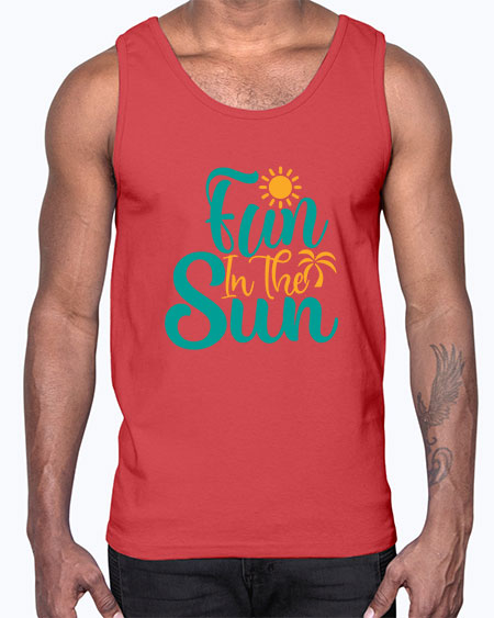 fun in the sun Style 104#- summer- Cotton Tank