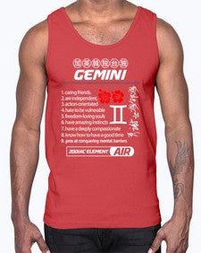 gemini 242#- gemini- Cotton Tank