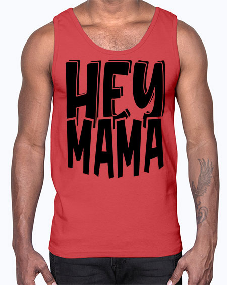 hey mama Style 17#- autism- Cotton Tank