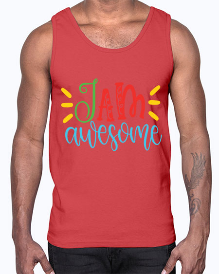 i am awesome Style 18#- autism- Cotton Tank