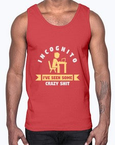 incognito ive seen some crazy shit 31#- computer- Cotton Tank
