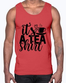 its a tea shirt 1220#- tea- Cotton Tank