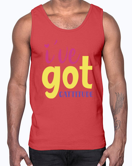 ive got cattitude Style 133#- baby- Cotton Tank