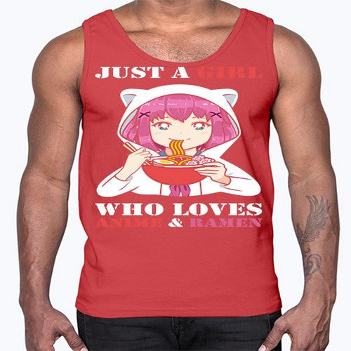 just a girl who loves anime and ramen258#- anime- Cotton Tank