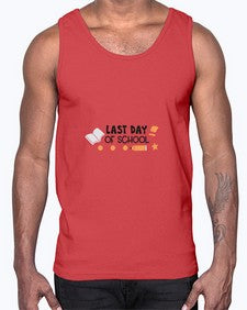 last day of school 452#- general school- Cotton Tank