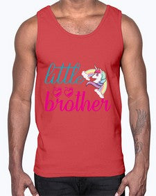 little brother 256#- unicorn- Cotton Tank